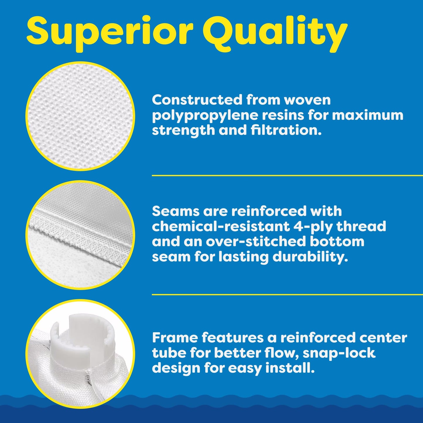 In The Swim 48 sq. ft. Complete DE Pool Filter Grid Set (7 Full, 1 Partial) AA18003 - Replacement 48 sq. ft. DE Pool Filters