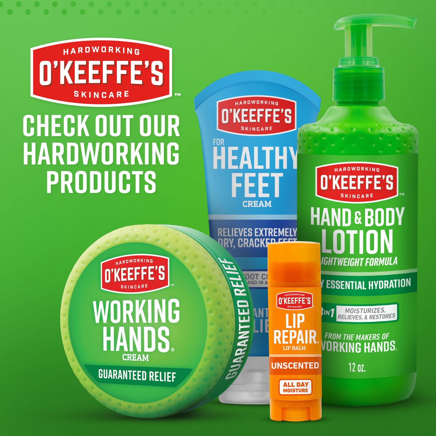 O'Keeffe's for Healthy Feet Foot Cream - 7 oz Tube (2 Pack) - Guaranteed Relief for Extremely Cracked, Dry Feet, Repairing Skincare, Instantly Boosts and Retains Moisture Levels
