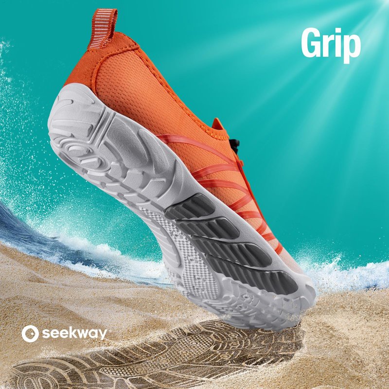 SEEKWAY Water Shoes Men Women Adult Quick-Dry Aqua Sock Barefoot for Beach Swim River Pool Lake Hiking Kayaking Surfing