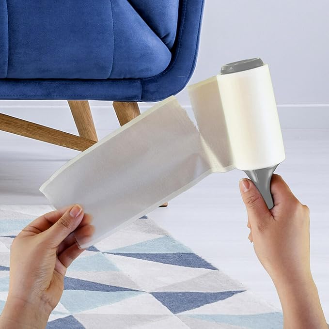 Scotch-Brite Lint Rollers, 100 Sheets per Roller, Pack of 6 (600 Total Sheets) – Mega Value Lint Remover Pack for Pet Hair, Clothes & Furniture