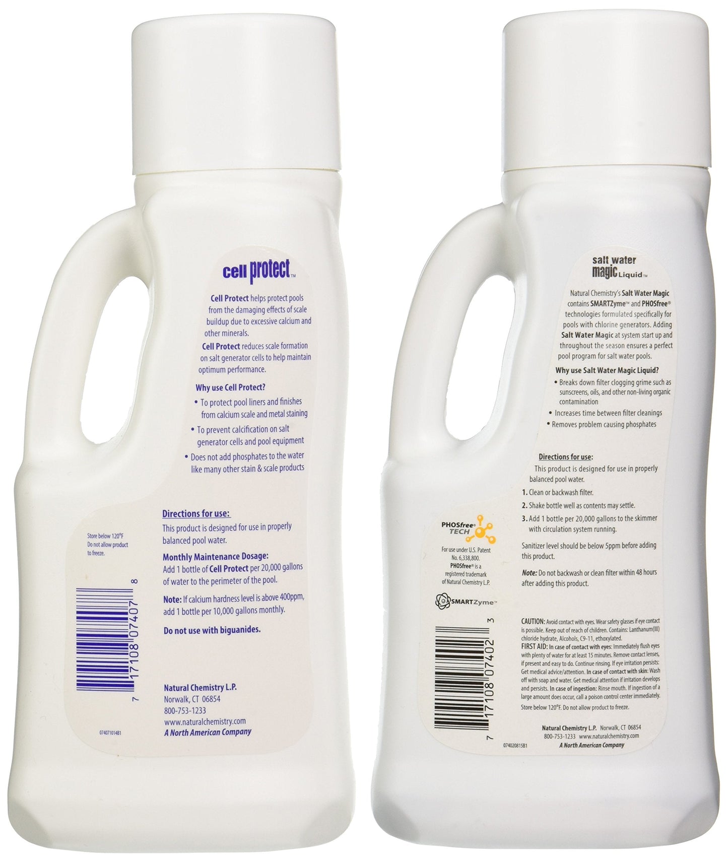 Natural Chemistry Pool Salt Water Maintenance Kit, Single, Provides Crystal Clear Sparkling Water, Monthly Maintenance Kit