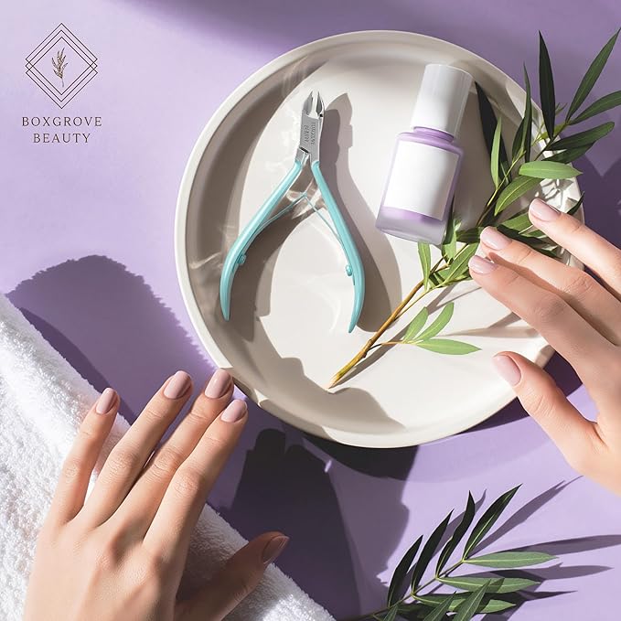 Professional Cuticle Cutter & Pusher Trimmer Manicure Tools with Double Spring – Perfect Nail Care Tool for Manicure & Pedicure Beauty at Home/Spa/Saloon