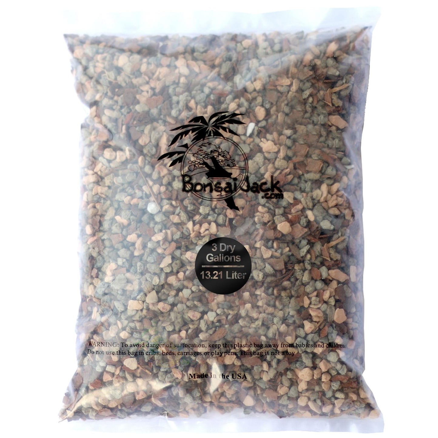 Bonsai Jack Succulent, Cactus and Bonsai Soil - Jacks Gritty Mix - 3 Gallons â Fast Draining â Fight Root Rot â Optimized pH