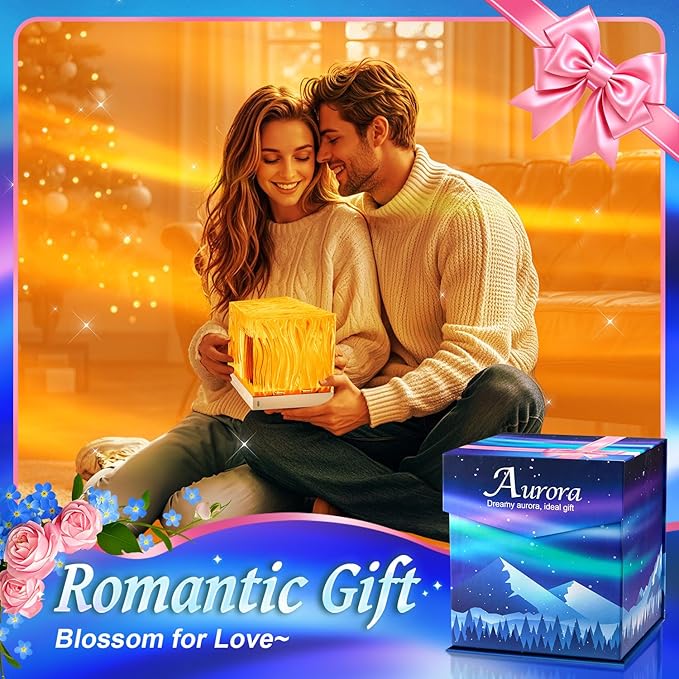 Birthday Gifts for Women Gifts for Teenage Girls Boy Northern Lights Projector,18-Color Valentines Day Gifts for Her Teen Girl Gifts Trendy Stuff,Galaxy Projector for Bedroom Cute Room Decor Aesthetic