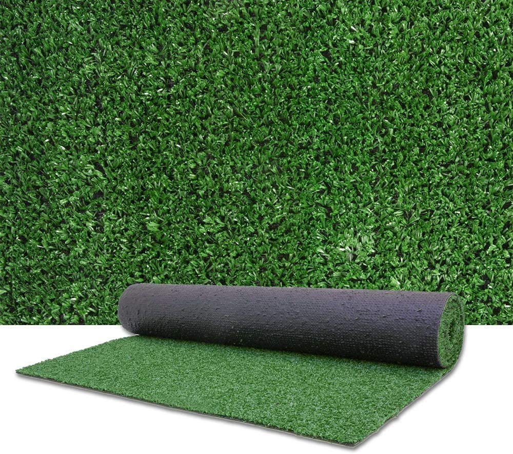 LITA Artificial Grass Turf Lawn 8 Feet x 28 Feet, 0.4" Pile Height Indoor Outdoor Rugs Synthetic Grass Mat Fake Grass
