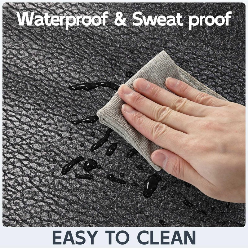 Cybstrax Exercise Equipment Mat for Bike, Treadmill, Elliptical, Yoga - 90" x 40" Non Slip Bike Trainer Mat for Stationary Spin Bike Indoor Outdoor, High Density Workout Floor Protector Mat