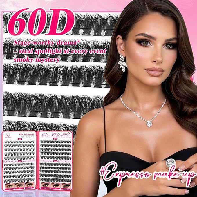Lash Clusters - Lash Clusters Lash Extension 0.07D Cluster Eyelash Extensions Eyelash Clusters Lashes Clusters Eyelash Extensions