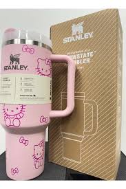 Stanley x Hello Kitty Quencher H2.0 FlowState Tumbler – Pink Limited Edition