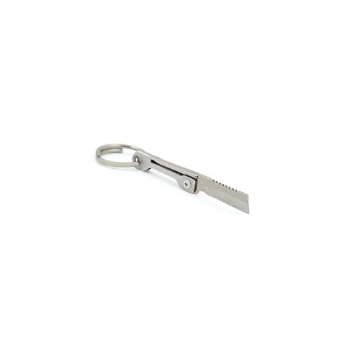Box Cutter Keychain - Tiny Package Opener Tool - Made of Stainless Steel