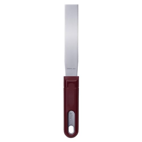 ALLEX Japanese Putty Knife 1" for Art and Paint, Flexible Japanese Stainless Steel Blade, Heavy Duty Full Tang Handle, Made in JAPAN
