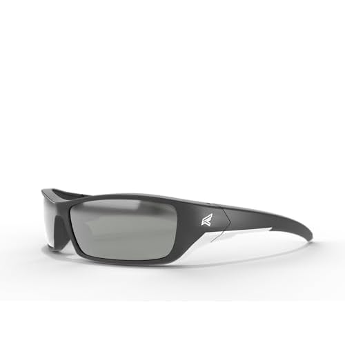 EDGE Reclus Polarized Wrap-Around Safety Glasses, Anti-Scratch, Non-Slip, UV 400, Military Grade, ANSI/ISEA & MCEPS Compliant
