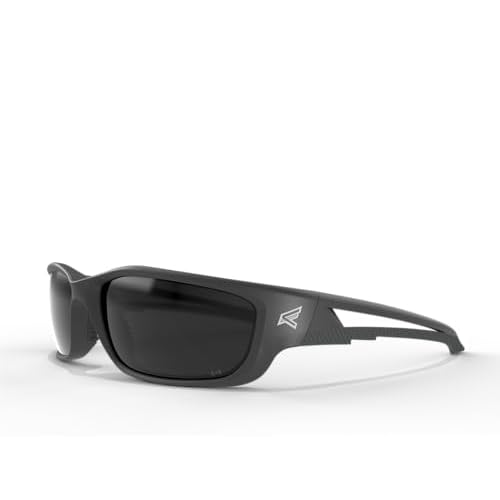 EDGE Kazbek XL Wrap-Around Safety Glasses, Anti-Scratch, Non-Slip, UV 400, Military Grade, ANSI/ISEA & MCEPS Compliant