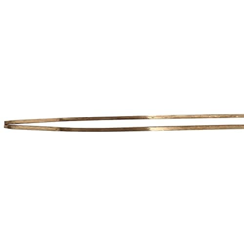 9" Copper Pickling Curved Tip Tongs Jewelry Making Tweezers Tools