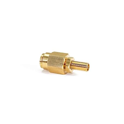 3/8" Air Line to Schrader Valve Brass PTC Air Line Fitting