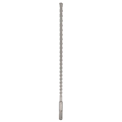 1/2 X 24 in SDS MAX Bits, Rotary Hammer, Carbide, Masonry Drill Bits for Concrete, Stone and Brick, SDS MAX Hammer Double Flute, Concrete Drill Bit