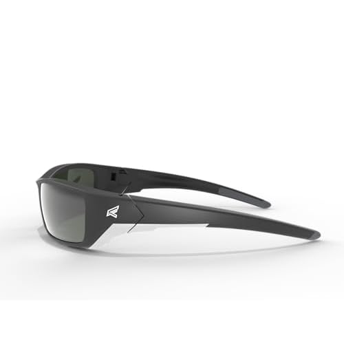 EDGE Reclus Polarized Wrap-Around Safety Glasses, Anti-Scratch, Non-Slip, UV 400, Military Grade, ANSI/ISEA & MCEPS Compliant