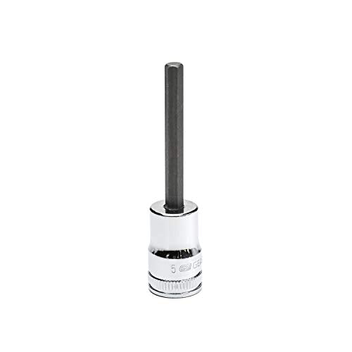 GEARWRENCH 3/8" Drive Mid-Length Hex Bit Socket, 5mm - 82540