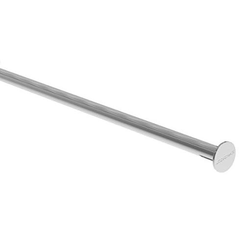 ClosetMaid 1410 Premium Wood Shelving 40-Inch to 72-Inch Adjustable Hang Rod, Chrome