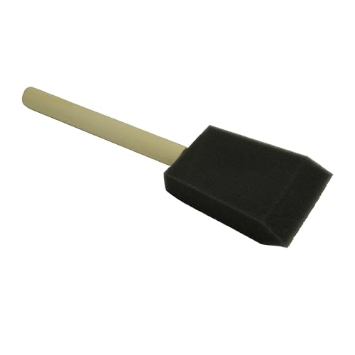 Poly Foam Brushes 21pcs, Sponge Brushes, Foam Paint Brush, Foam Brushes for Painting, Staining, Paint Sponges (1", 2", 3", 4")