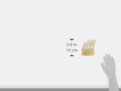 Rolyan Soft Hand-Based Ulnar Deviation Insert for Left Hand, Short Splint Insert for Joint Alignment, Aligns The Knuckle Joints in The Hand and Fingers for Pain Relief and Mobility, Medium