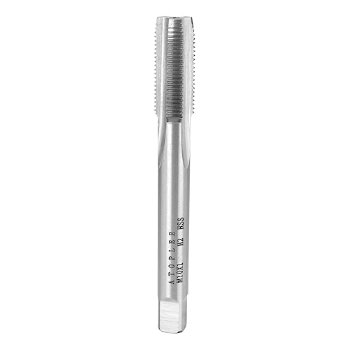 ATOPLEE Metric Thread Tap, M10 HSS 6542 Right Hand Thread Tap (M10x1.0)