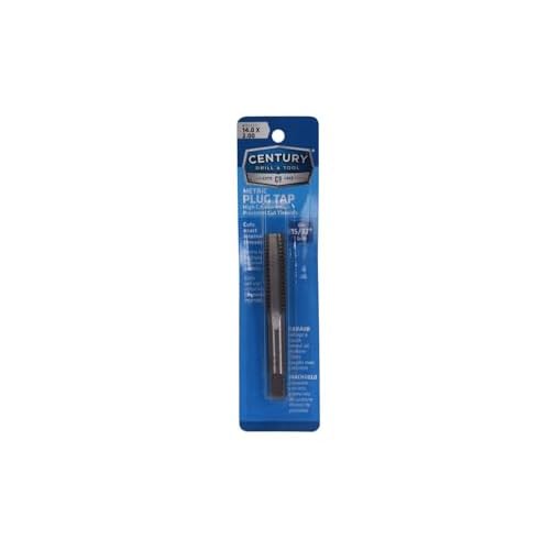 Century Drill & Tool ? 97323 High Carbon Steel Metric Plug Tap ? 14.0 x 2.00 ? For Home and Professional & Industrial Use
