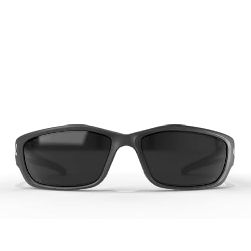EDGE Kazbek XL Wrap-Around Safety Glasses, Anti-Scratch, Non-Slip, UV 400, Military Grade, ANSI/ISEA & MCEPS Compliant
