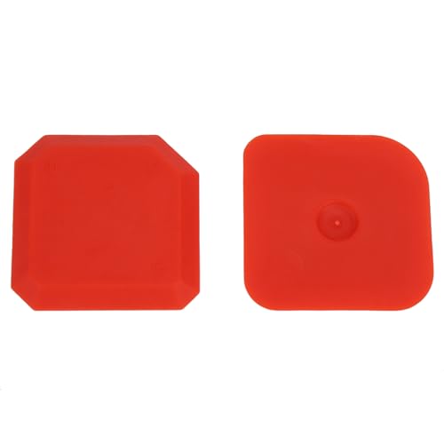 4Pcs Caulking Tool Set, Silicone Red Smoother Sealant Grout Finishing Tool, Caulking Applicator Tool for Kitchen Floor Sealant Sealing, Cleaning, Fillering, Removing Sealants