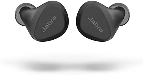 Jabra Elite 4 Active in-Ear Bluetooth Earbuds â True Wireless Earbuds with Secure Active Fit, 4 Built-in Microphones, Active Noise Cancellation and Adjustable HearThrough Technology â Black