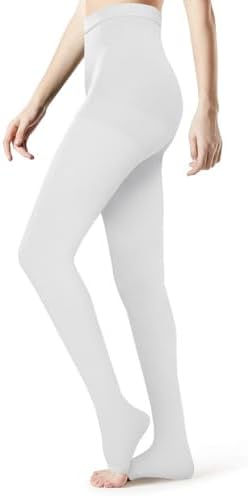 Medical Compression Pantyhose Stockings for Women Men Plus Size Support Hose 20-30mmHg Firm Graduated Tights Treatment
