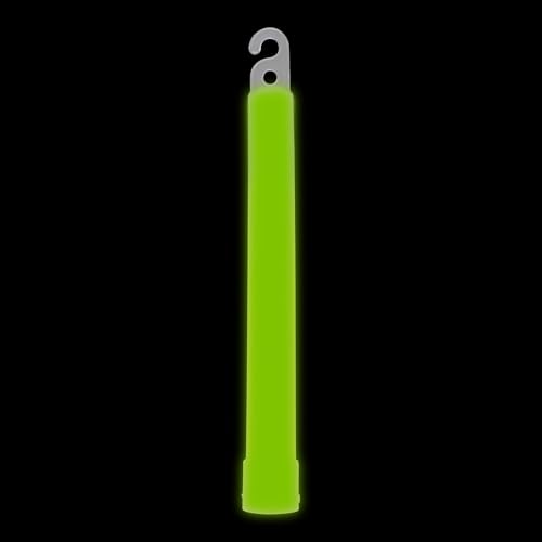Cyalume Glow Sticks Military Grade Lightstick - Premium Green 6¡± SnapLight Emergency Chemical Light Stick with 12 Hour Duration , 10 Pack