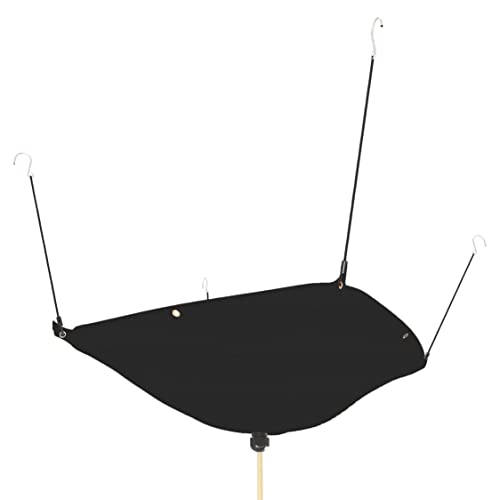 Ceiling Roof Leak Drip Diverter Tarp Heavy Duty Rain Diverter Kit for Roof with Drainage Black 10' x 10'