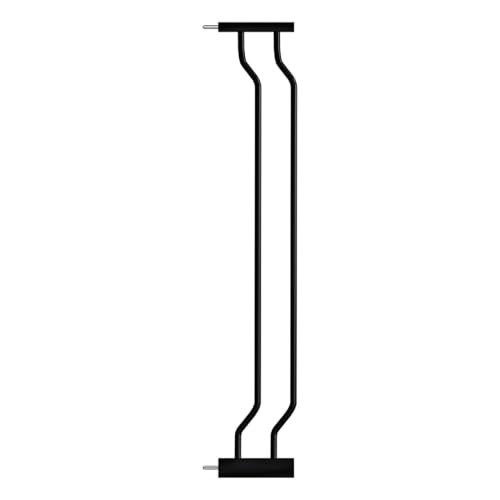 Fairy Baby Safety Gate 4.72 inch Extension for Walk Through Baby Gate Auto Close Child Safety Gates Extension Black