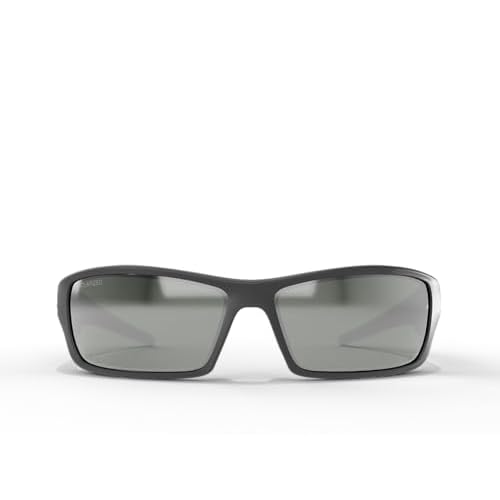 EDGE Reclus Polarized Wrap-Around Safety Glasses, Anti-Scratch, Non-Slip, UV 400, Military Grade, ANSI/ISEA & MCEPS Compliant