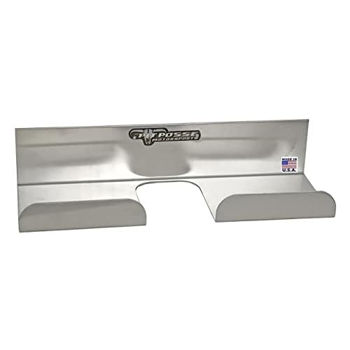 Pit Posse 607 Push Broom Hanger Rack Holder Aluminum Trailer Organizer-Made in USA- Race Car Enclosed Cargo Shop Garage Accessory - (Silver)- Toy Hauler, 5th Wheel, Snowmobile
