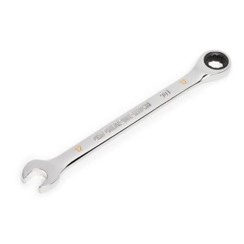 GEARWRENCH 12mm 4 Degree Swing Arch 12 Point Ratcheting Combination Wrench - 86912