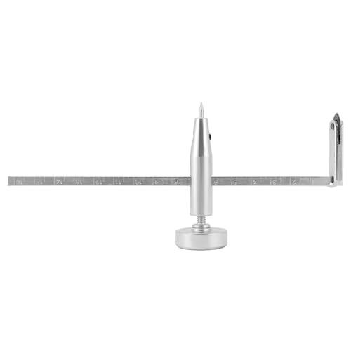 QWORK Durable Drywall Circle Cutter, Sturdy Metal Construction