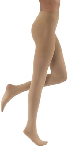 JOBST Relief 20-30 mmHg Compression Stockings, Waist High Pantyhose, Closed Toe Compression Socks for Women/ Men for Tired, Aching or Swollen Legs