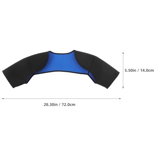 iplusmile Double Shoulder Brace for Men Women - Sports Shoulder Protective Gear for Pains Relief - Shoulder Strap Brace for Sleeping Outdoor Lifting,