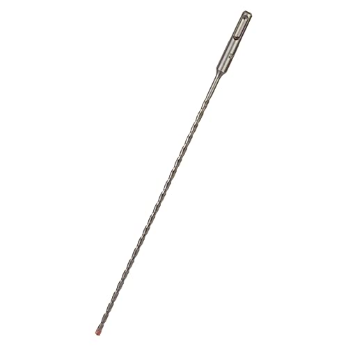 3/16 Inch x 12 Inch SDS Plus Rotary Hammer Drill Bit, Carbide Tipped for Brick, Stone, and Concrete (3/16" x 10" x 12")