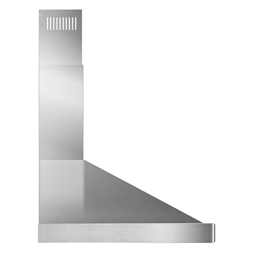 COSMO COS-63175 30 in. Vista Collection 380 CFM Ducted Wall Mount Range Hood, Button Controls, LED Lights, Stainless Steel