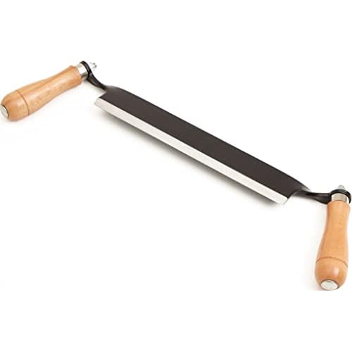 13" Draw Knife Straight Draw Shave Wood Wooking