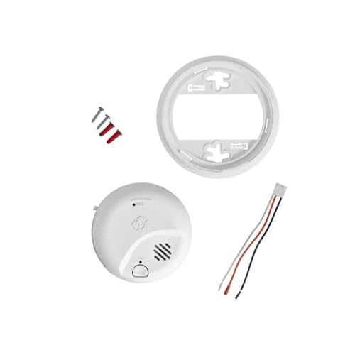 First Alert 10 Year Back Up Hard-Wired w/Battery Back-Up Ionization Smoke and Carbon Monoxide Detect