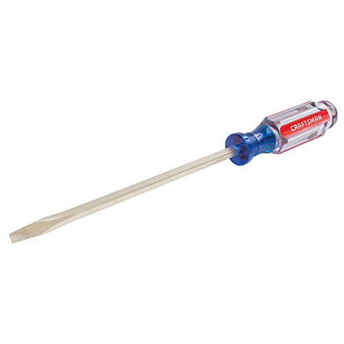 CRAFTSMAN 3/16-in. x 6-in. Flat Head Slotted Acetate Screwdriver