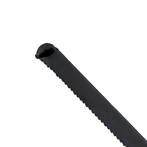 dophee 10Pcs 6 inch 150mm 24T Mini Hacksaw Blade Replacement, Multifunctional Carbon Steel Hand Saw Blade for Hand DIY Model Manual Woodworking PVC Metal Pipes Cutting
