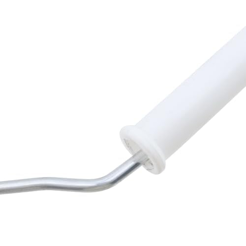 6 PCS Gallon Handle Replacement,Ergonomic Iron Replacement Bucket Handles with Plastic Grip for Household Garden Water Bucket