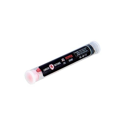 Lancer Tactical Defense Ball 0.43 Cal for Self Defense Includes Pepper Projectile Bulk 2 Pack, Pack of 8 Each