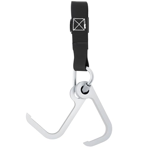 Manhole Hook Tool, Portable Versatile Hook for Lifting Manhole Covers, Storm Drains, Septic Tank Risers, Steel Tool for Lifting, Pulling, and Removing Covers, Easy to Store(Short & Long)