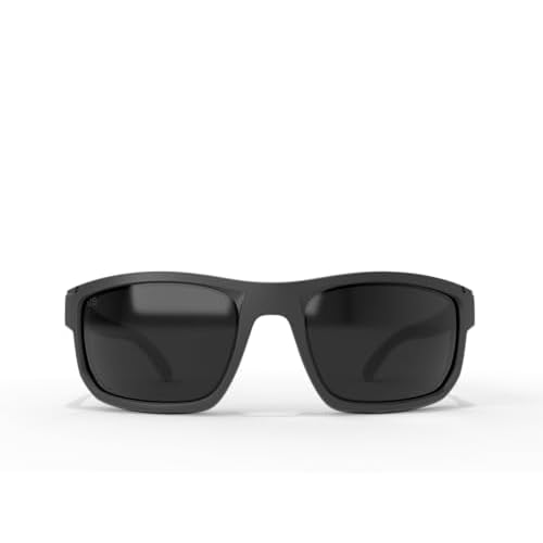 EDGE Defiance Wayfarer Safety Glasses, Polarized Z87 Safety Glasses, Mens Z87 Sunglasses, Protective Eyewear, Z87 Glasses