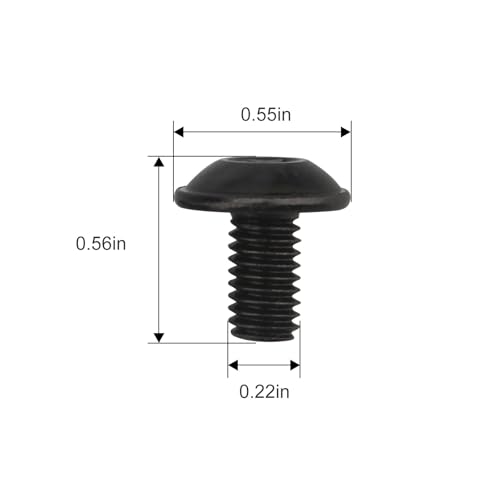 Locking Blade Bolt 14-46-2075 Fits for Milwau-kee 2522-20 Compact 3" Cut-Off Tool Parts (2 Pcs)